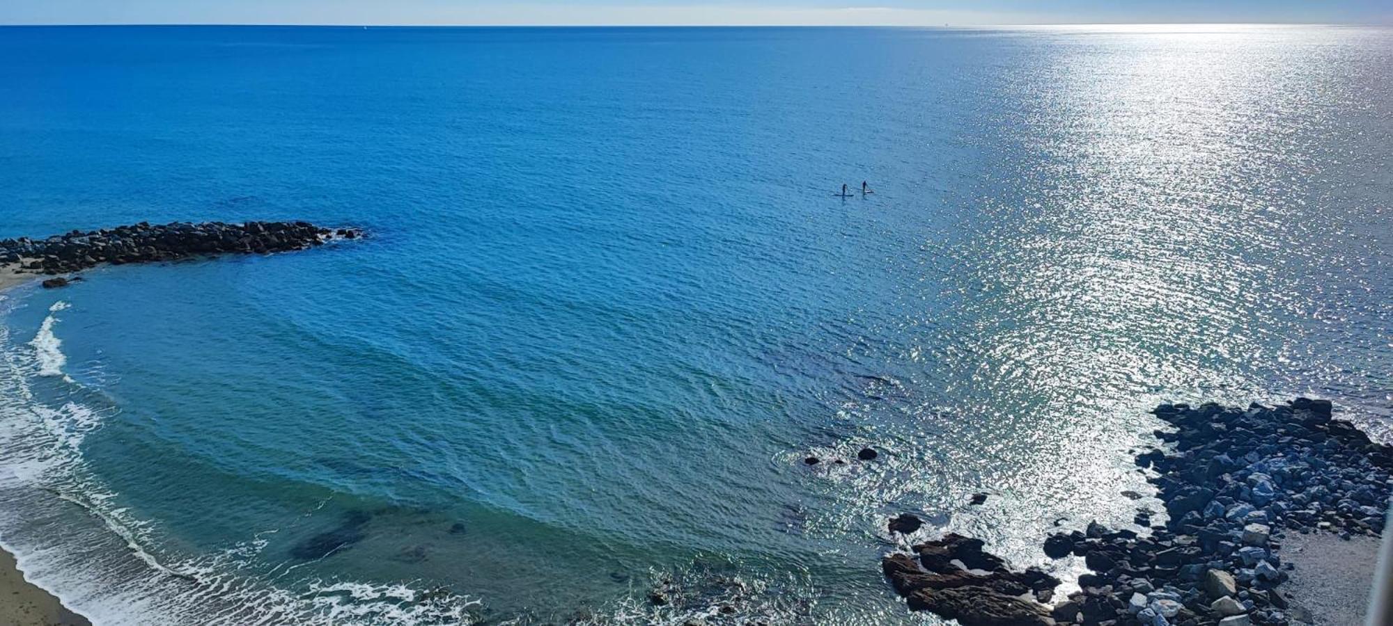 Primera Linea De Playa Benalmadena La Perla Playa Paraiso Luaran gambar