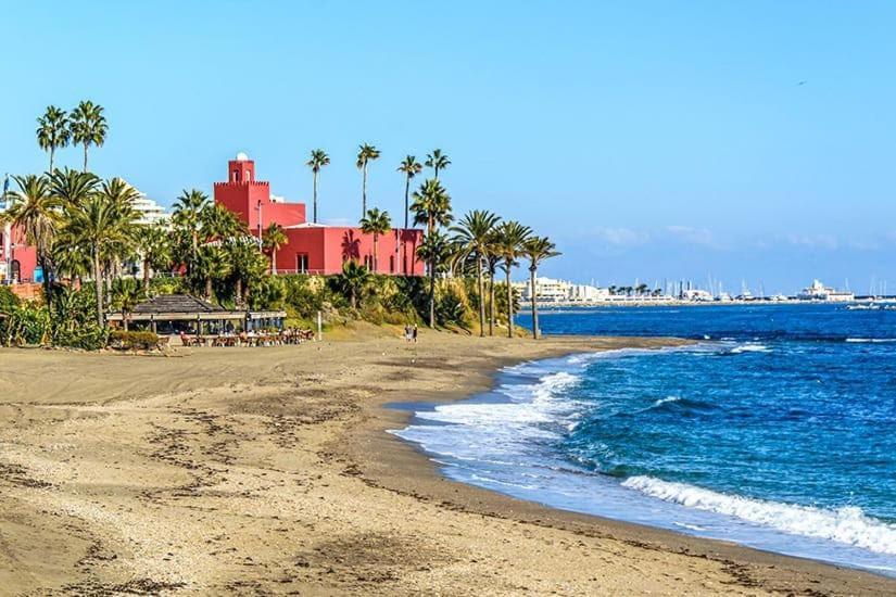 Primera Linea De Playa Benalmadena La Perla Playa Paraiso Luaran gambar